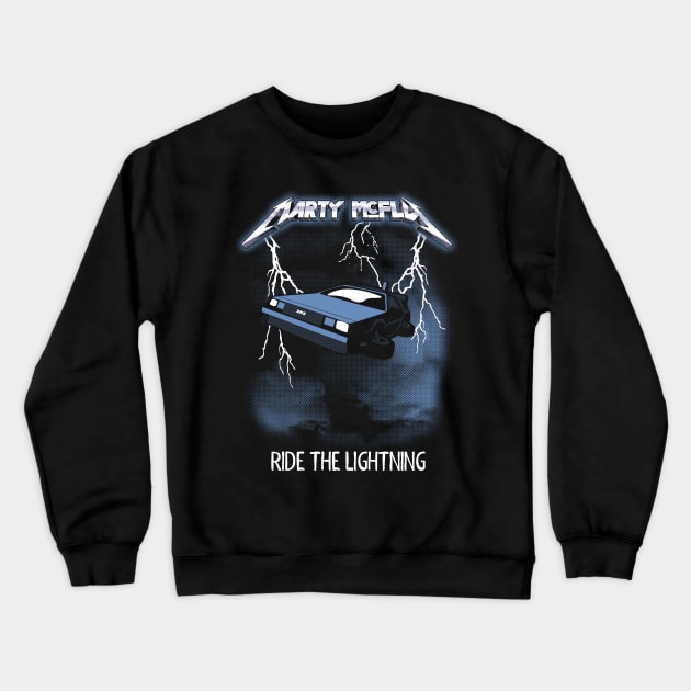 McF1y The Lightning Crewneck Sweatshirt by TrulyMadlyGeekly